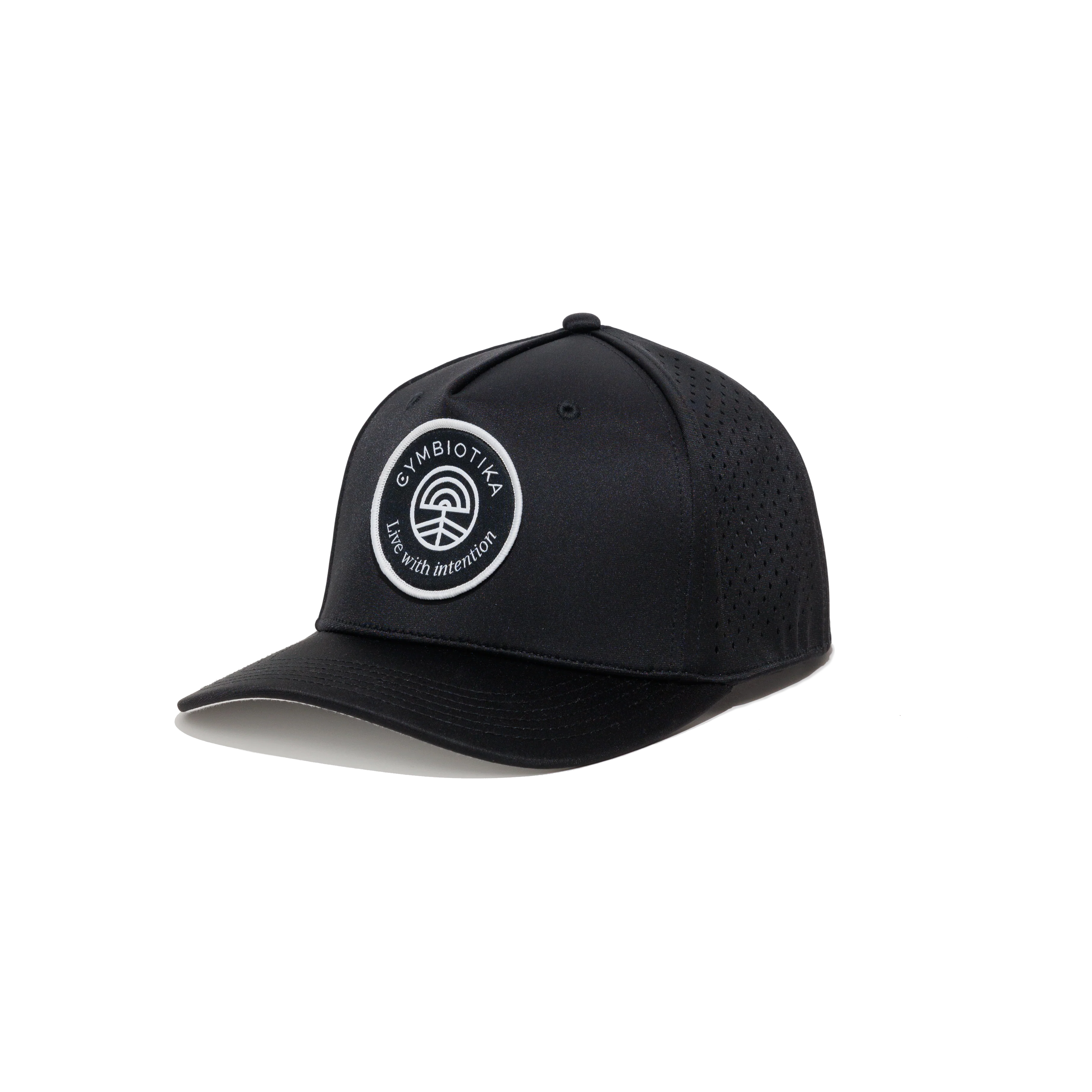 Cymbiotika Patch Performance Snapback - Black/White - Image 4